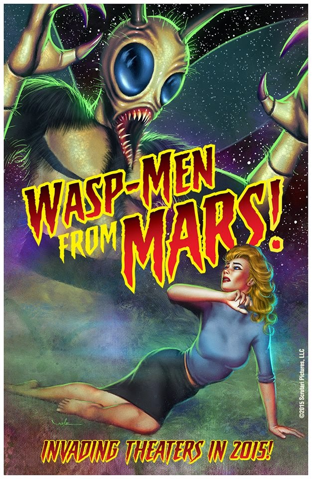 WASPMEN FROM MARS BUZZBUZZ Comic Book and Movie Reviews